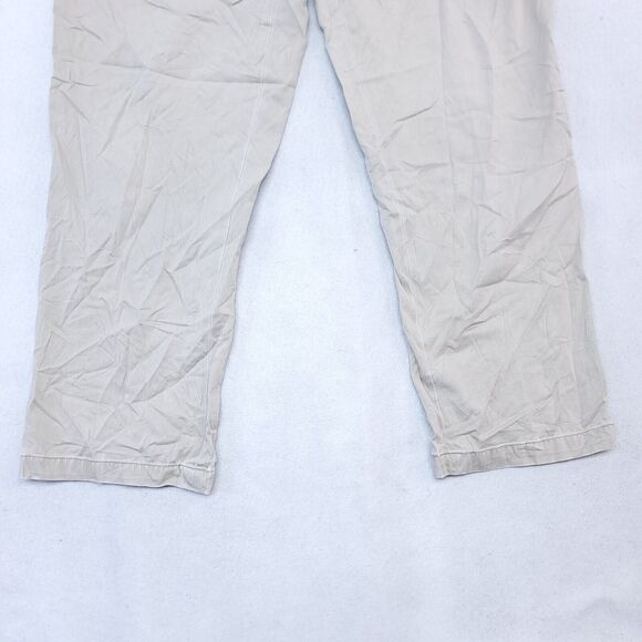 Polo by Ralph Lauren Button Zip Medium Wash Chino Pants Mens Size 36/32 Beige - Picture 3 of 10